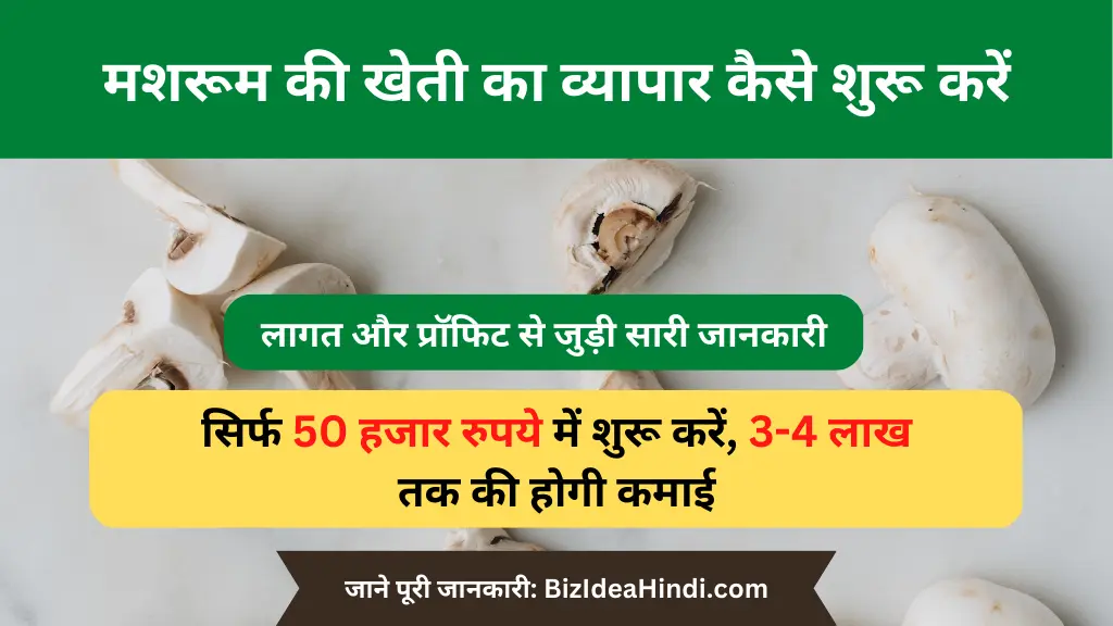 mushroom ka business kaise kare