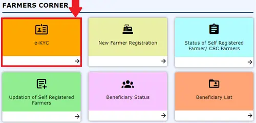 pm kisan homepage