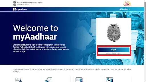 Aadhaar card address change