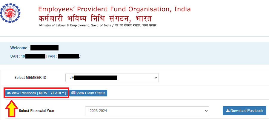 epf passbook kaise dekhe