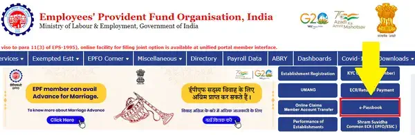 pf kaise check kare