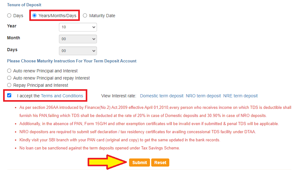 sbi me online fd kaise kare