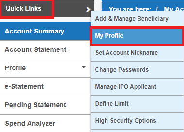 sbi mobile number change online