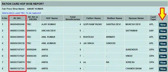 ration card online check haryana