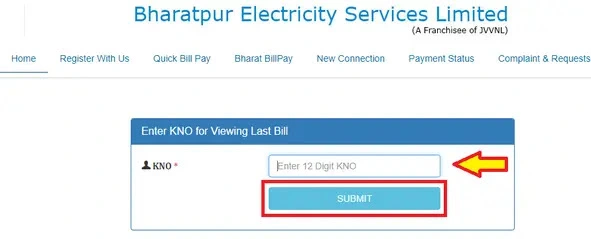 BESL Bijli Bill Check