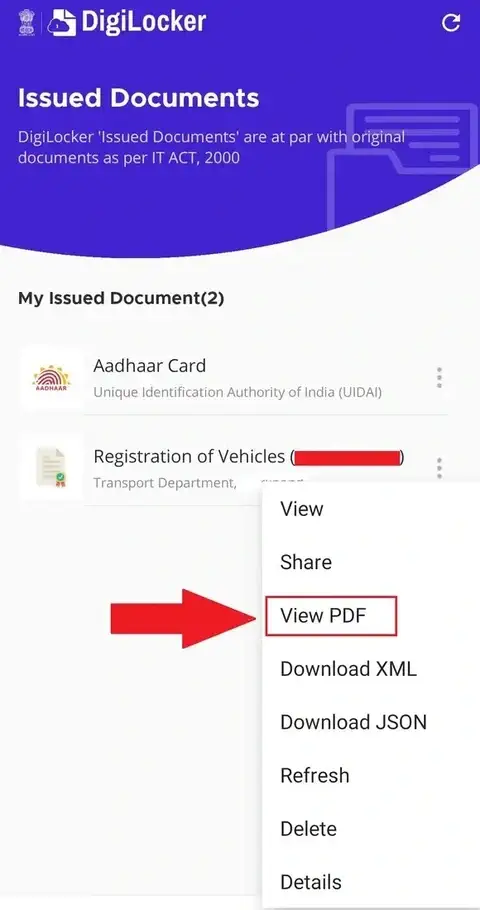 digilocker se rc download kaise kare