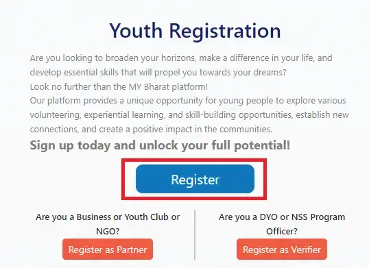 mera yuva bharat portal
