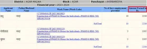 nrega payment kaise dekhen