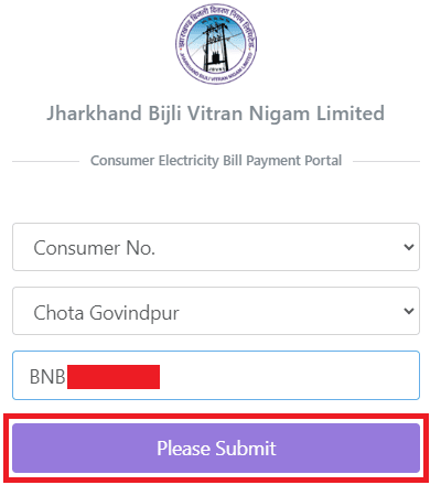 jbvnl bijli bill check