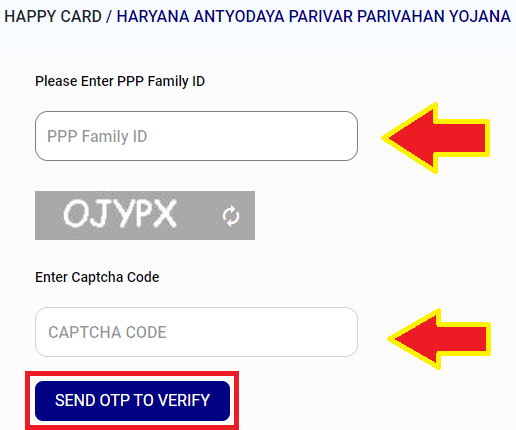 HARYANA ANTYODAYA PARIVAR PARIVAHAN YOJANA